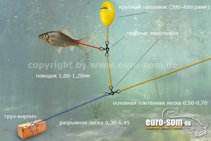 Элементы для рыбалки на сома