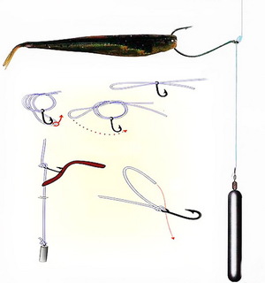Рыбалка на дроп-шот и изготовление оснастки самостоятельно