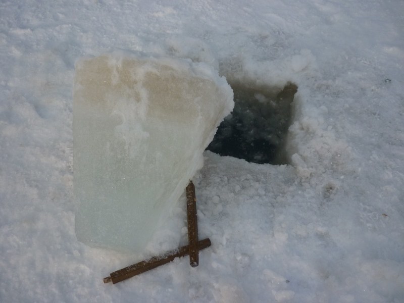 Какая безопасная толщина льда
