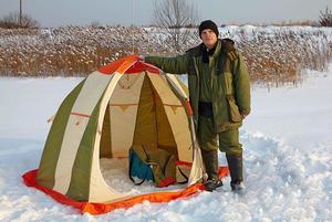 Палатка для зимней рыбалки своими руками 