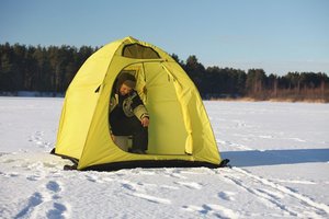 Самодельные палатки для зимней рыбалки 