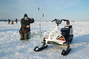 Снегоход рыбинка на рыбалку